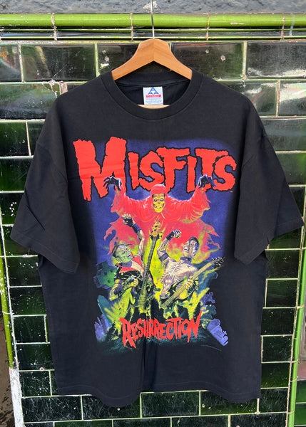 Vintage The Misfits 1996 Resurrection Rare Band Repka 90s T-shirt