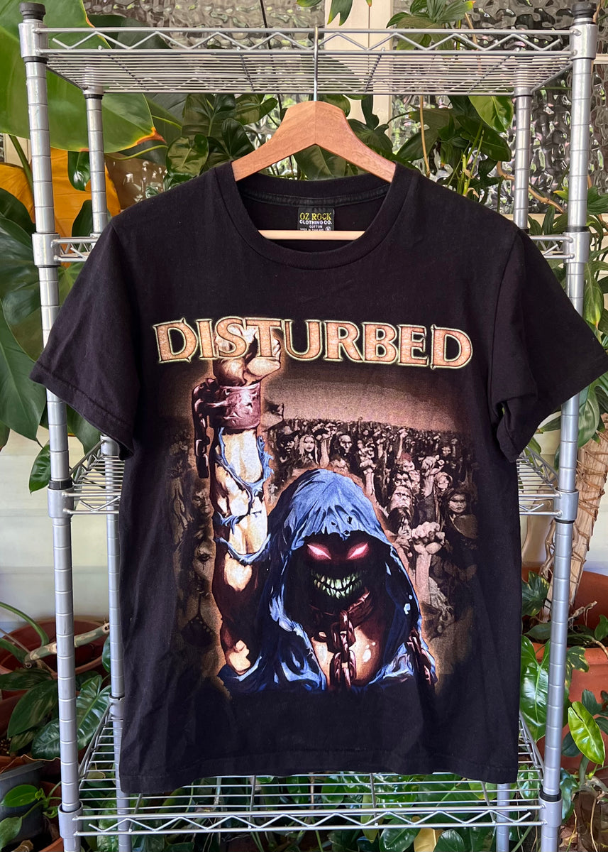 DISTURBED 90s Tシャツ XL DISTURBED 90s Tシャツ XL XL Vintage Disturbed 90s Giant Tag