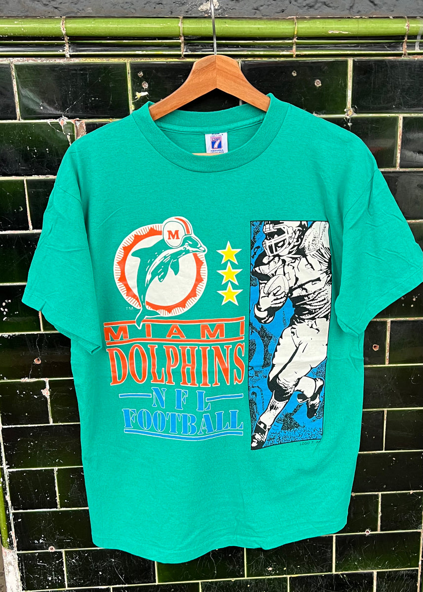 1994 Miami Dolphins Vintage Nutmeg Vintage Football T-Shirt