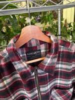 Vintage 90s Hang Ten 1/3 Zip Flano Jacket