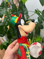 Vintage 90s Goofy Disney Plastic Head Plush Toy