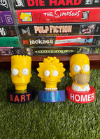 Vintage 1996 The Simpsons Lot of Toy Heads