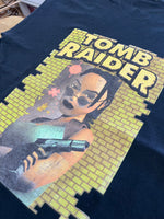 Vintage 90s Lara Croft Tomb Raider PlayStation Gaming T-shirt