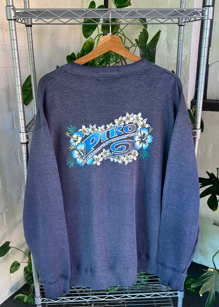 Vintage 90s Piko Hawaiian Longboard Wear Jumper