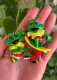 Vintage 1990’s Freddo Frog Toys x2