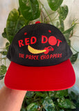 Vintage 90s Red Dot 2-Tone Hat
