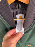 Vintage Carharrt Green Denim Vest