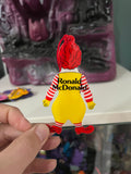 Vintage 1982 McDonald’s Hanging Vinyl Ornaments Rare Collectable Lot