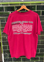 Vintage 1995 Commited Dublin Sould World Tour T-shirt