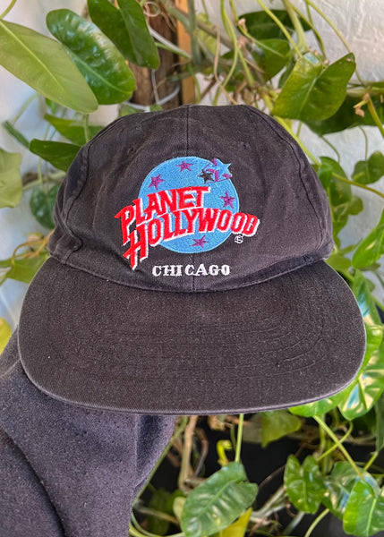 Vintage 90s Planet Hollywood Chicago Hat
