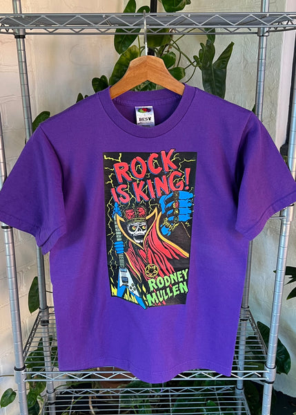 Vintage Y2K Rodney Mullen ‘Rock is King’ Skateboarding T-shirt