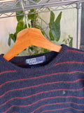 Vintage 90s Polo Ralph Lauren Striped Women’s Wool Sweater