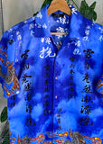 Vintage Y2K City Impact Dragon Button Up Shirt