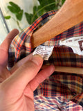 Vintage 1978 Levi’s Plaid Button Up Shrit