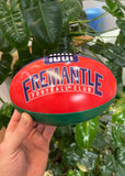 Vintage Fremantle Dockers AFL Tin Money Box