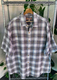 Vintage 90s Dultah Trading Plaid Button Up Shirt