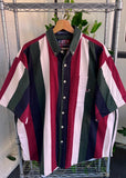 Vintage 90s Coliseum Striped Button Up Shirt