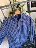 Vintage Ralph Lauren Ladies Plaid Button Up Shirt