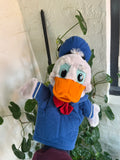 Vintage 1980s Donald Duck Hand Puppet