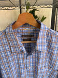 Vintage Mendoral Design Plaid Button Up Shirt
