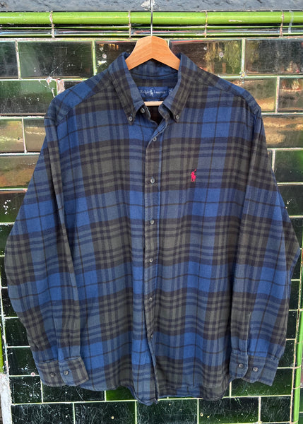 Vintage Ralph Lauren Plaid Button Up Shirt