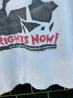 Vintage 1988 Human Rights Now! x Reebok World Tour T-shirt