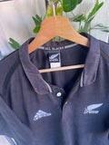 Vintage 90s Adidas x New Zealand All Blacks Rugby Jersey Polo