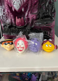 Vintage 1993 McDonald’s Face Grippers Happy Meal Complete & Some NIP Set Of 4 Toys