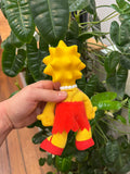 Vintage 1990 The Simpsons ‘Lisa Simpson’ Plastic Head Plush Toy