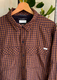 Vintage Columbia Plaid Long Sleeve Button Up Shirt