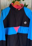 Vintage 90s Lightning Bolt 1/3 Zip Pullover Jacket