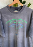 Vintage 1995 Batman Begins Akklaim Movie Promo Faded Thrashed T-shirt