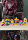 Vintage 1992 McDonald’s Funny Fry Friends Complete Set Happy Meal Toys