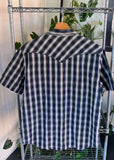 Vintage 90s Levi’s Western Wear Plaid Button Up Shirt