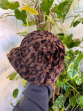 Vintage 90s Moschino Furry Bucket Hat