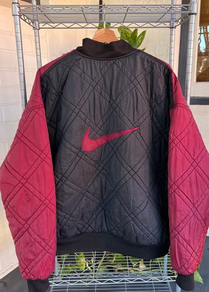 Vintage 90s Nike Reversible Puffer Jacket
