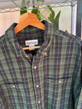 Vintage Carhartt Plaid Button Up Shirt
