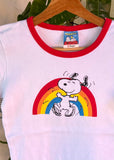 Vintage 90s Snoopy Ringer T-shirt