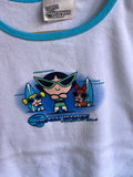 Vintage 2000 Cartoon Network The Powerpuff Girls ‘Beach Babes’ Kids T-shirt