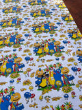Vintage 1980s McDonald’s Rare Character Bed Sheet