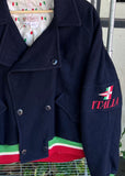 Vintage 1980’s Gucci Double Breasted Italian Wool Blouson Jacket