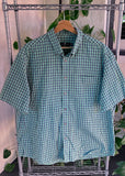 Vintage Blue Harbour Plaid Button Up Shirt
