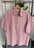 Vintage 90s Woolworths Plaid Button Up Shirt