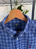 Vintage Ralph Lauren Ladies Plaid Button Up Shirt