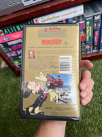 Vintage 80s Mickey Mouse Disney Clam Shell VHS Tape