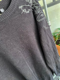 Vintage Y2K Quiksilver Knit Jumper (read description)