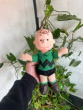 Vintage 90s Peanuts Charlie Brown Plastic Head Toy