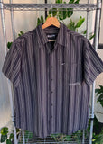 Vintage Y2K Morning Star Striped Button Up Shirt