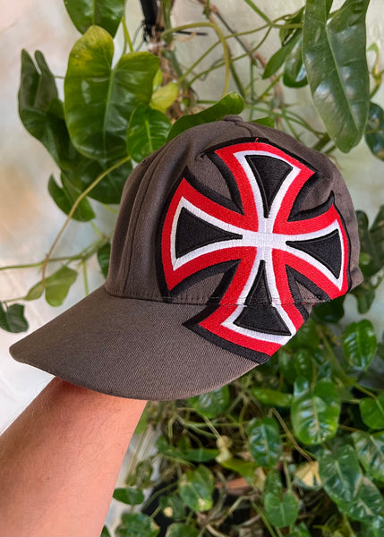 Vintage Y2K Independent Truck Co. Big Logo Flexifit Skate Hat