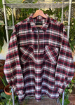 Vintage 90s Hang Ten 1/3 Zip Flano Jacket